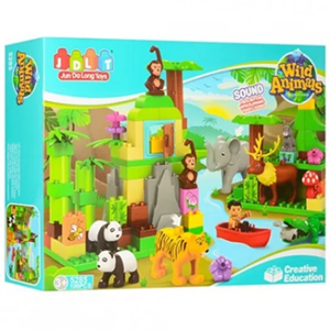 اسباب بازی لگو دوپلو حیوانات جنگل 106 قطعه مدل Wild Animals 5285_اسباب بازی لگو